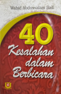 40 Kesalahan Dalam Berbicara