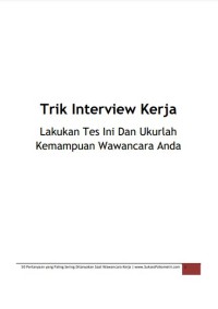 15 Ebook Sukses Psikotes