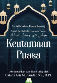 Keutamaan Puasa pdf