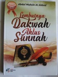 Lembutnya Dakwah Ahlus Sunnah