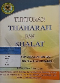 TUNTUNAN THAHARAH DAN SHOLAT