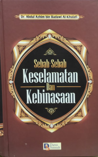 SEBAB-SEBAB KESELAMATAN DAN KEBINASAAN