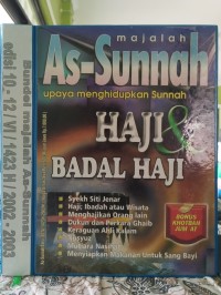Image of Bundel majalah As-Sunnah edisi 10-12/VI/1423H/2002-2003