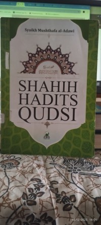 Image of SHAHIH HADITS QUDSI = صحيح الأحاديث القدسية