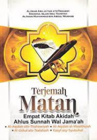 Terjemahan Matan Empat Kitab Akidah Ahlus Sunnah Wal Jama`ah